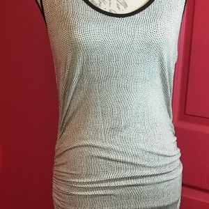 Maxi dress, Black and White